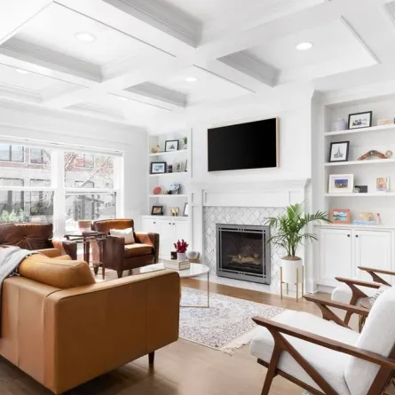 ديكورات بسيطة من الجبس للأسقف في المنازل المودرن