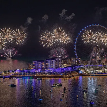 أبرز ثمانية أماكن لاحتفالات رأس السنة في دبي