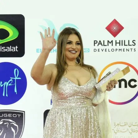 الفنانة نهلة سلامة  - الصورة من حساب المسؤول الإعلامي للمهرجان