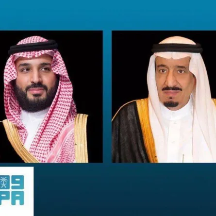 الملك سلمان وولي عهده يهنئان رئيس الإمارات باليوم الوطني لبلاده- الصورة من واس