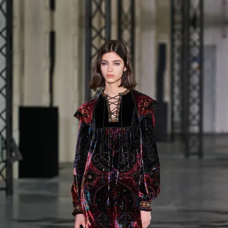 إطلالات مخملية لاستقبال العام الجديد