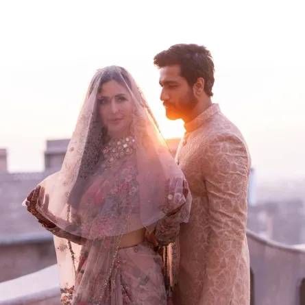 زواج كاترينا كيف وفيكي كوشال- الصورة من حساب كاترينا كيف على إنستغرام