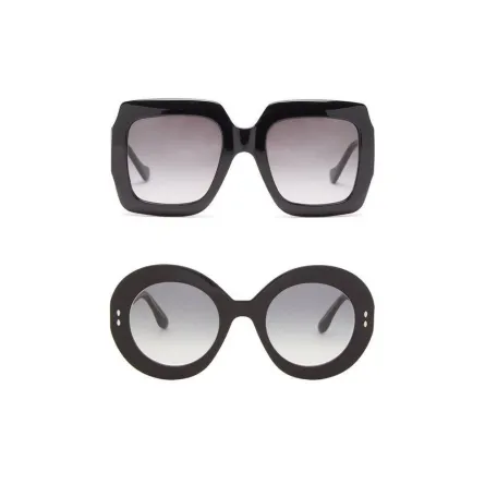 موديلات نظارات شمسية باللون الأسود