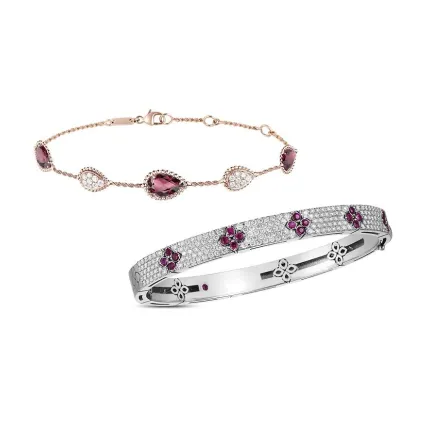 أساور أحجار كريمة لحفلة رأس السنة 2022