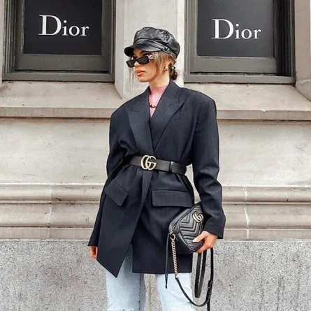 موديلات جاكيتات بليزر موضة شتاء 2021