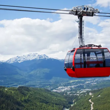 التلفريك وسيلة نقل وترفيه وسياحة