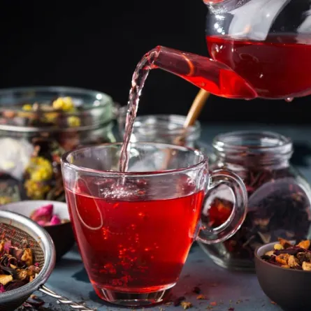 فوائد الكركديه الساخن رائعة للقلب