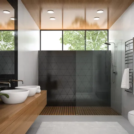 ديكورات أسقف حمامات