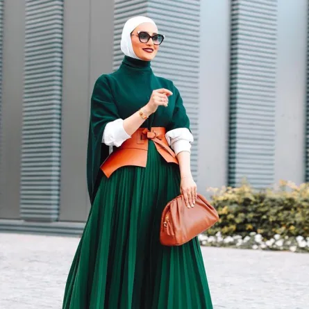 تنسيق التنورة الطويلة بأسلوب مدونات الموضة 