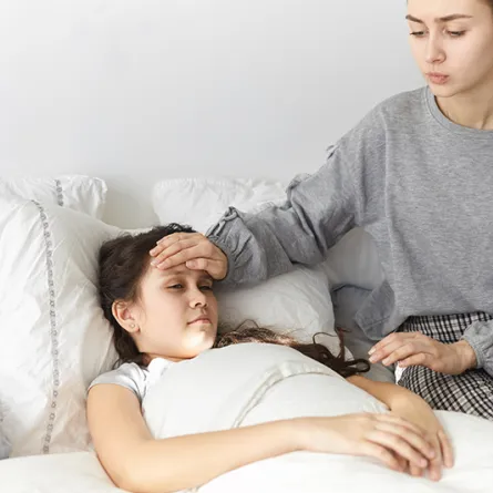 علاج النزلة المعوية للأطفال