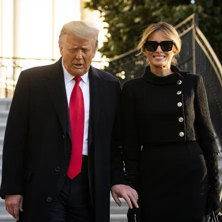كيف ودّعت ميلانيا ترامب البيت الأبيض؟