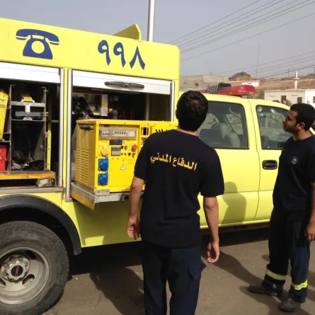 بالفيديو الدفاع المدني السعودي يحذر من مخاطر السخانات الكهربائية