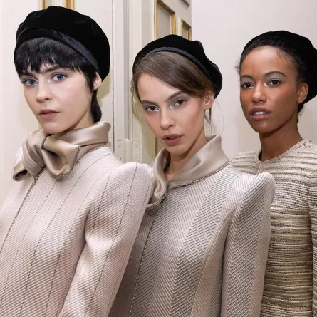 مجموعة جورجيو أرماني بريفيه GIORGIO ARMANI PRIVÉ: إطلالة جماليّة بلمسات ليندا كانتيلو