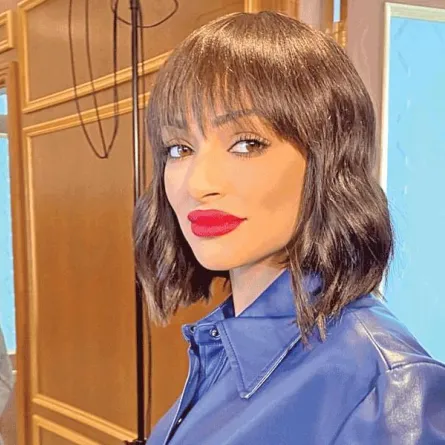 شوق الهادي بـ لوك جديد في "يجيب الله مطر"