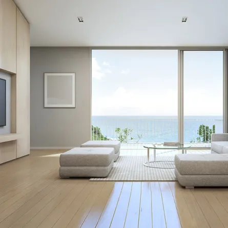 ديكور صالات جلوس مع تلفاز