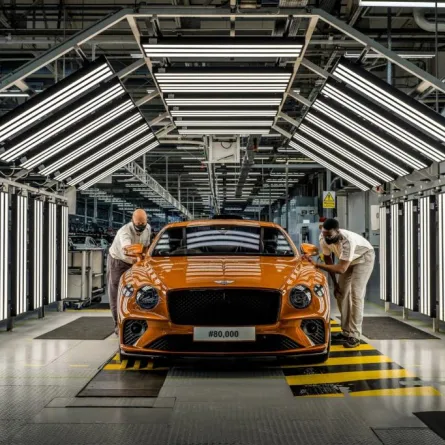 Bentley والسيارة رقم 80 ألف من Continental GT