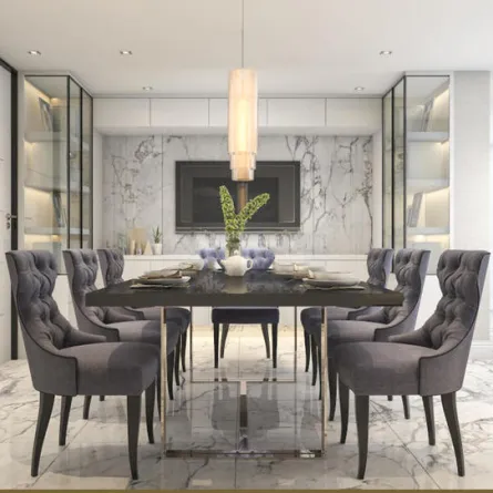 ديكورات غرف طعام فخمة