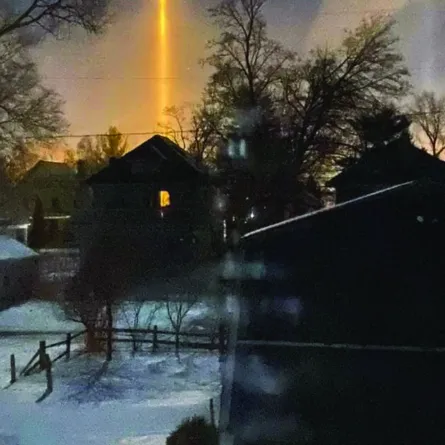 مشاهد ضوئية غريبة في سماء أمريكا