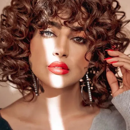 تسريحات شعر قصير عصرية من بثينة الرئيسي