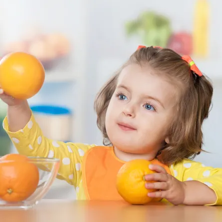فوائد البرتقال للأطفال