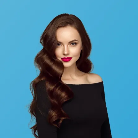 استخدام زيت السمسم على شعر العروس مذهل