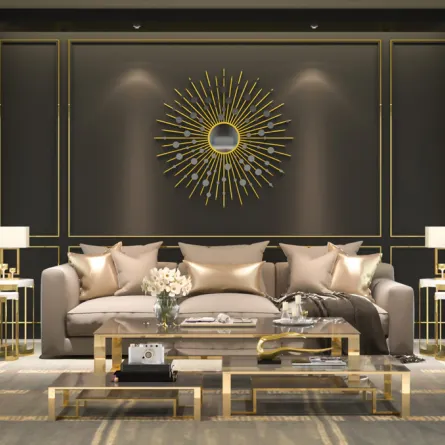 ديكورات حوائط داخلية كلاسيك استيل