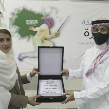 تكريم أول 3 حكمات سعوديات في رياضة المُبارزة