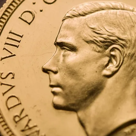 عملة ذهبية للملك إدوارد الثامن بـ1,65 مليون جنيه إسترليني