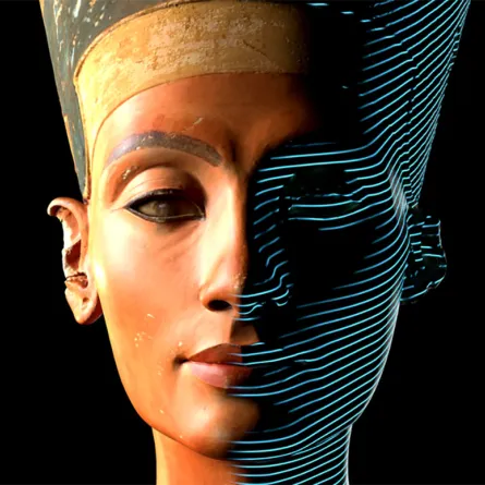  إنتاج أفلام مجسمات ثلاثية الأبعاد لمقتنيات المتحف القومى فى مصر