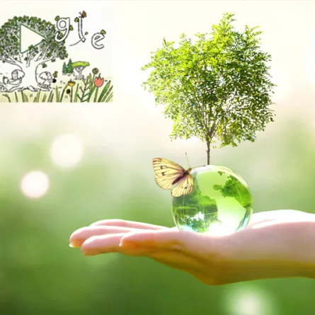 في يوم الأرض ..جوجل يحكي قصص الأشخاص الذين زرعوا الأشجار فى وسمه الجديد