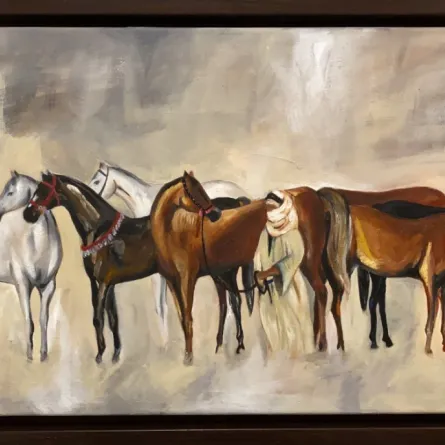 الفنانة التشكيلية ريوف النشمي: لم يكن الطريق ممهدًا أمامي في بداياتي 