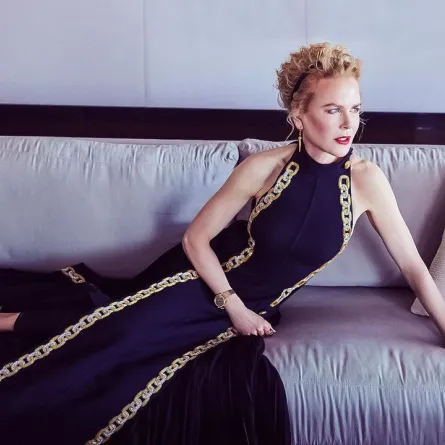 نيكول كيدمان تستمتع بمشاهدة حفل جوائز الأوسكار 93 أمام التلفاز في منزلها