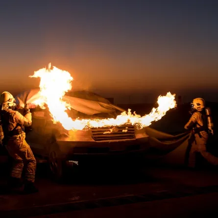 شرطة دبي توضح 7 أسباب لحرائق السيارات في فصل الصيف