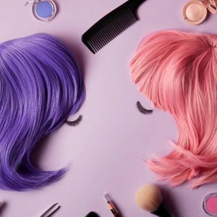 طريقة تركيب الشعر المستعار بالصور