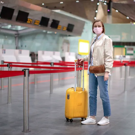 أصول التصرف في المطارات بزمن الكورونا