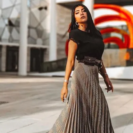 أزياء أنيقة للعيد من وحي بثينة الرئيسي