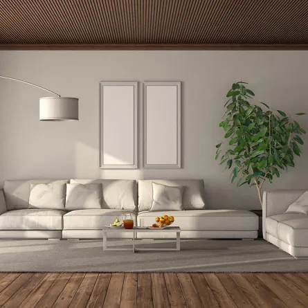 ديكورات أسقف خشبية عصرية