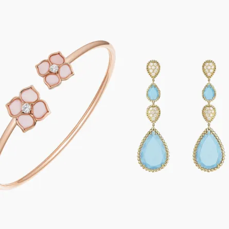 مجوهرات بألوان الباستيل مثالية لأزياء الصيف