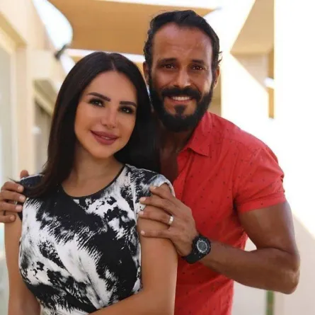 يوسف الشريف وإنجي علاء يحتفلان بيوم زواجهما برومانسية لافتة