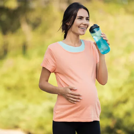 مدة المشي للحامل في الشهر التاسع