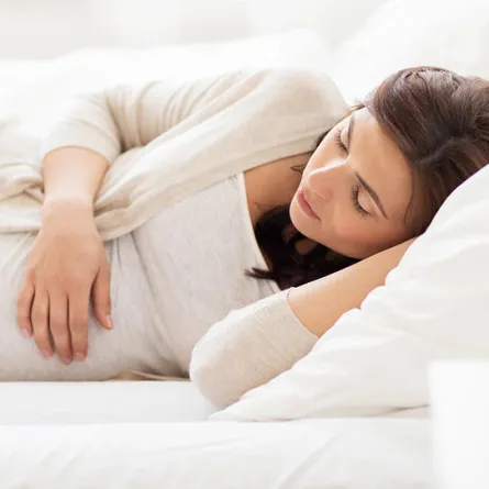 الطريقة الصحيحة لنوم الحامل 