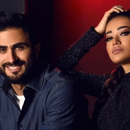 شاهد.. خطوبة رحمة رياض إلى الممثل الأمريكي العراقي ألكسندر علوم