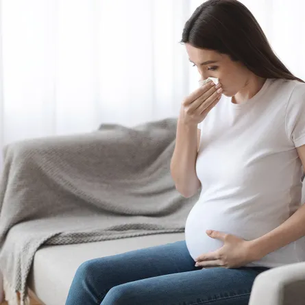 علاج جفاف الأنف للحامل
