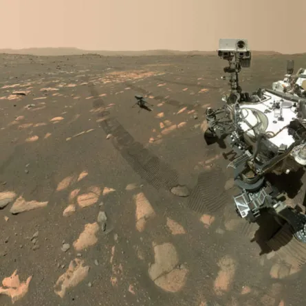 ظهور مشكلة خطيرة في مروحية ناسا أثناء تحليقها على المريخ