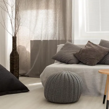 موديلات ستائر شيفون 2021