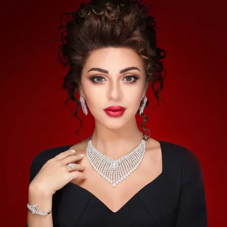 أطقم مجوهرات فاخرة من وحي ميريام فارس