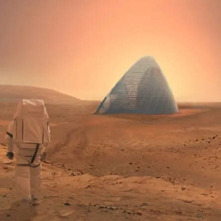 طالبات بجامعة الشارقة يصممن موطن ثلاثي الأبعاد على كوكب المريخ