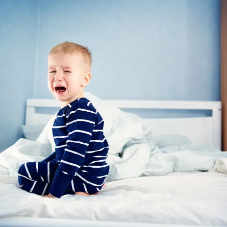 علاج خوف الأطفال عند النوم