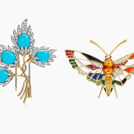 أفكار تنسيق موديلات بروش فاخرة تناسب إطلالة العروس 2021