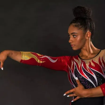 نانسي طمان أول مصرية تحصد ذهبية الجمباز الفني